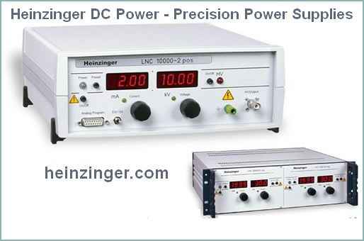 Heinzinger DC Power - Precision Power Supplies