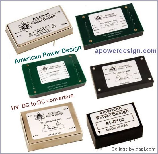 American Power Design DC-DC High Voltage