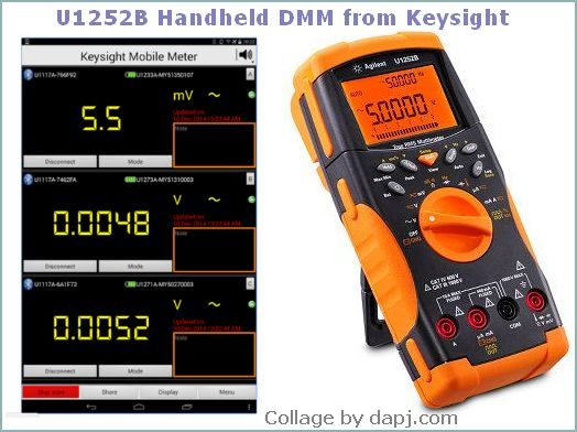 U1252B Handheld DMM from Keysight