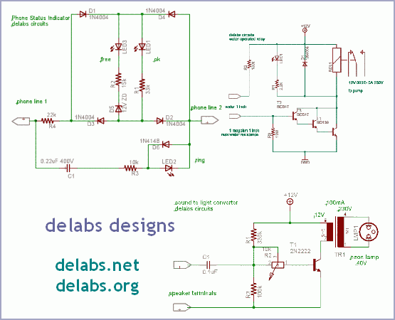 Circuits using only discrete devices
